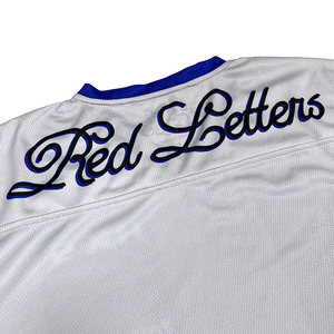 Boxy Fit Jersey Custom Streetwear America Style Fashion Mesh <b>Cropped</b> V Neck Football Jersey - Product Image 6