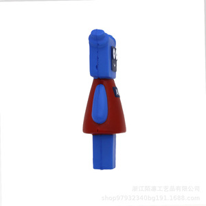 Muñeco Robot de Espuma PU de Alta Elasticidad, Juguete Antiestrés, Decoración de Dibujos Animados, Regalo para Niños de 5 a 7 Años, Unisex - Product Image 1