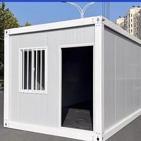 Maison préfabriquée pliable moderne de 20 pieds/40 pieds |   Installation rapide en 10 minutes |   Expédition DDP |   Mini bureau portable |   3 ans