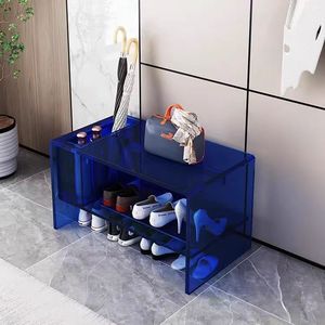 Mesa de centro acrílica moderna con diseño de alféizar flotante, dormitorio <span class=keywords><strong>pequeño</strong></span>, mesita de noche, <span class=keywords><strong>escritorio</strong></span> de ordenador para el hogar, muebles de sala de estar - Product Image 3