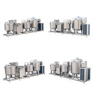 Pasteurizador de Leche Automático Ace de 100L-5000L y Línea de Producción de Yogur con Motor y Bomba para Granjas Lecheras - Product Image 1