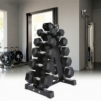 Haltères Hexagonaux Professionnels en Acier Solide Revêtu de Caoutchouc – Vente en Gros Usine pour Musculation et Bodybuilding