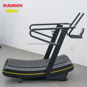 Nouveau tapis roulant de courbure de machines de <span class=keywords><strong>course</strong></span> de courbe commerciale d'équipement de forme physique - Product Image 1