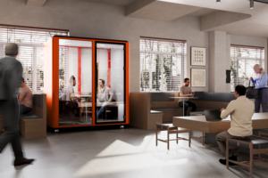 Cabine Telefoniche per Ufficio Insonorizzate e Private in Vendita, Pannelli Acustici Silenziosi, Pod da Ufficio Portatile Insonorizzato, Postazione di Lavoro - Product Image 6