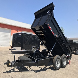 Premium Quality Tipping Dump <b>Trailer</b> Gear Hydraulic Motor PLC Controlled Certified <b>Farm</b> Use High Safety Steel Construction - Product Image 3