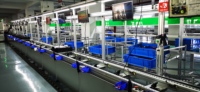 Transportador de Rodillos Gratuito para Líneas de Prueba y Enfriamiento Automatizadas, Sistema de Transportador Modular a Prueba de Polvo y ESD, Personalizado