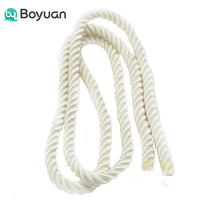 Ligne d'amarrage en nylon à 3 brins de 4-60 mm, absorbant les chocs, haute résistance pour l'amarrage et le stationnement des bateaux