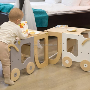 Versatile sgabello passo bambino apprendimento torre-tavolo e sgabello Combo per il gioco della cucina del piccolo principe - Product Image 5