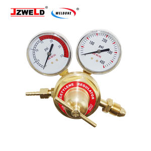 Jzmedium orta görev amerikan tipi RC350 serisi tek kademeli oksijen Aceytlene regülatörleri - Product Image 2