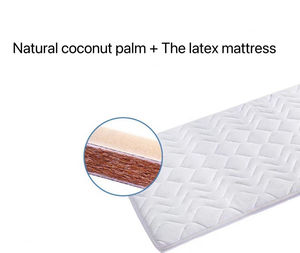 Colchón de cuna de bebé de látex de coco natural personalizado - Product Image 3