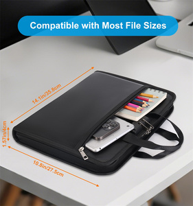 Fireproof <strong>File</strong> Organizer with Lock <strong>Expanding</strong> <strong>File</strong> <strong>Folder</strong> with Tabs 13 Pockets Important Document Organizer with Handle - Product Image 2