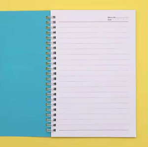 Cubierta de tela con logotipo personalizado, diario, cuaderno de papel, diario, planificador, libro de ejercicios, diario para regalo de promoción - Product Image 6