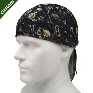 Durag en Soie Personnalisé pour Hommes, en Maille OEM, Idéal pour le Sport, le Cyclisme, la <span class=keywords><strong>Moto</strong></span>, le Trekking, la Danse et le Travail - Product Image 4
