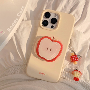 สีแดงสำหรับเคสโทรศัพท์ซิลิโคน TPU แนว Apple สำหรับ iPhone 15 14 13 <span class=keywords><strong>iPad</strong></span> Pro 16พร้อมกริปและจี้ฤดูร้อน14 - Product Image 1