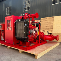 Ensemble de pompes à incendie diesel électriques haute pression pour système d'extinction d'incendie par aspersion et hydrant