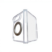 Étui hybride en TPU, verre trempé et PC, compatible avec le cadre central, pliable, transparent, fin, antichoc, pour 18 Duo