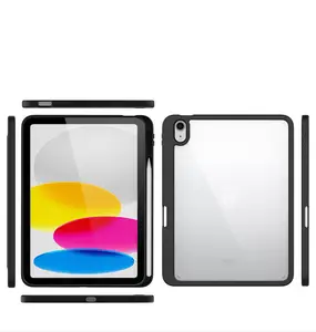 Per IPad Mini 6 5 custodia per Tablet Ultra sottile trasparente da 10.2 pollici con portamatite