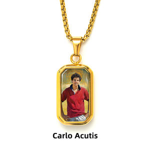 Collana con Ciondolo Charm Cattolico di San Carlo Acutis GIVELUCK - Product Image 2