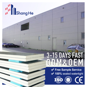 Interlayer Structure Insulation <strong>Roof</strong> Polyurethane Foam <strong>Sandwich</strong> <strong>Panel</strong> <strong>Roof</strong> Wall Board <strong>Panel</strong> of Office Buildings - Product Image 1