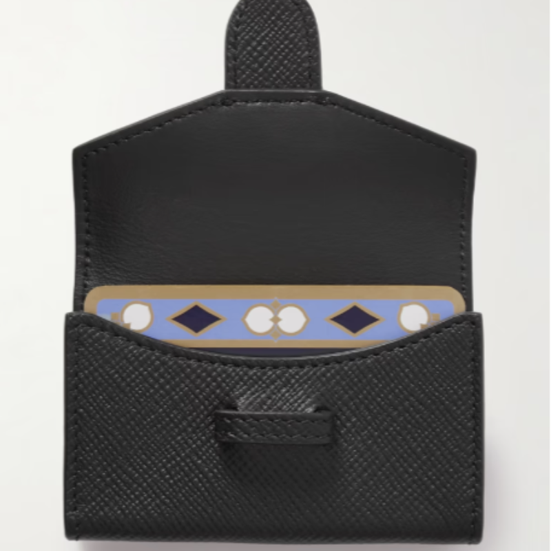 Playing Card Case Game Set Leather