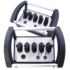 Limité 5 fonctions commande par joystick hydraulique distributeur proportionnel kits de télécommande radio industrielle - Product Image 2