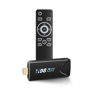 Новое поступление Android 10,0 TV Stick H98mini двухдиапазонный 5G wifi Allwinner H313 четырехъядерный tv box H98 mini