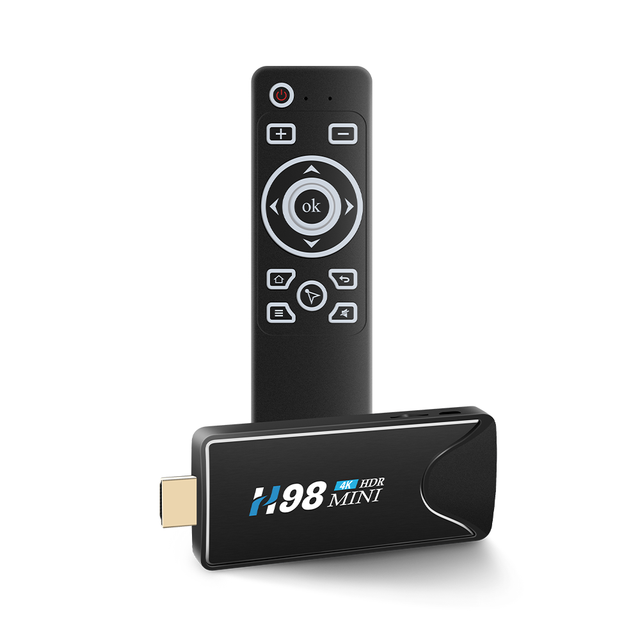 New Arrival Android 10.0 TV Stick H98mini Dual Band 5G Wifi Allwinner H313 Quad-core Tv Box H98 Mini