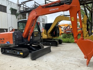 Pelle sur chenilles Hitachii ZX60 modèle ZX70 ZX120 ZX135USB ZX200 ZX350 d'occasion de marque japonaise 7 tonnes 20 tonnes 35 tonnes - Product Image 4