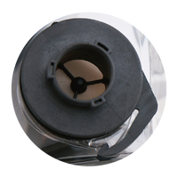 Masque à gaz intégral à double filtre avec lentille scellée et sangles réglables et connecteur à baïonnette 3M pour la protection contre les produits chimiques et les mines