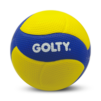 Ballon de volley-ball d'entraînement GOLTY VR-8000 Taille 5 Poids 260-280G et circonférence 650-670MM avec caoutchouc naturel en mousse et cuir