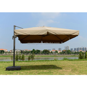 Sombrilla de jardín personalizada barata sombrilla de patio al aire libre sombrilla de playa de gran tamaño en voladizo - Product Image 1