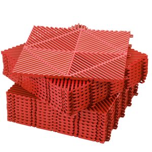 PLANCHER DE <span class=keywords><strong>GARAGE</strong></span> VENTILÉ EN PVC ANTIDÉRAPANT VERROUILLAGE Tapis de carrelage de <span class=keywords><strong>garage</strong></span> en plastique - Product Image 2