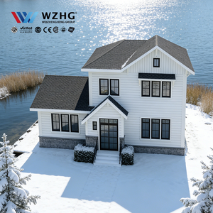 Villa en acier léger résistante aux ouragans, taille personnalisable pour ADU, fabrication directe en usine, normes IBC - Product Image 1