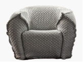Poltrona Moderna Morroso Panna in Velluto Rinfrescante per Soggiorno, Sala da Pranzo e Uso Scolastico, Nero <span class=keywords><strong>Puff</strong></span> - Product Image 4