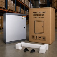 Boîtier de distribution personnalisable pour tableau de mesure triphasé XM 400V, norme IP40 GB 7251.3, pour les développeurs immobiliers (vente en gros)