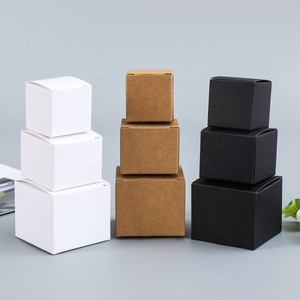 Scatole Quadrate in Carta Kraft Bianca da <span class=keywords><strong>5</strong></span> 6 7 <span class=keywords><strong>8</strong></span> 9 10 <span class=keywords><strong>cm</strong></span>, Confezioni Vuote per Caramelle e Regali, per Eventi Aziendali e Feste - Product Image 6