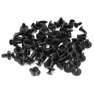 Attache à rivets automatique, diamètre du trou 6 mm, clip en plastique nylon PP pour réparation et remplacement de pare-boue et pare-chocs de voiture - Product Image 2