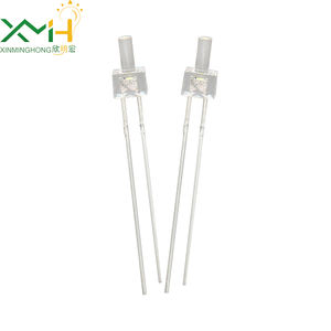 <span class=keywords><strong>LED</strong></span> DIP de 2mm con cambio de color polar, rojo, blanco cálido, amarillo, doble color, 3 pines, forma de pezón, orificio largo, 1.8-3.2V, 2 años de garantía - Product Image 4