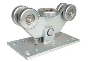 <span class=keywords><strong>Roue</strong></span> de portail à cantilever galvanisée blanche de style européen, <span class=keywords><strong>roue</strong></span> de portail coulissant à cantilever - Product Image 5