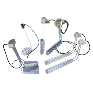 TZCX marca PTFE recubierto de calentador de inmersión tubular eléctrico elemento de calefacción para líquidos corrosivos - Product Image 1