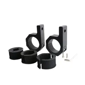 Bumper Ống kẹp thanh mái CuộN núi chân đế kit 28-54mm gắn lồng chủ clip sương mù lái xe ánh sáng tại chỗ phổ khung