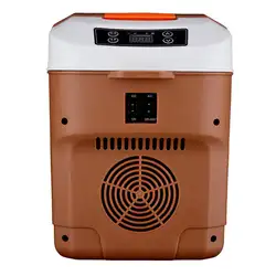 Нм 10 л популярный мини-холодильник, автомобильный кулер, портативный 12 В автомобильный холодильник с морозильной камерой - Product Image 5