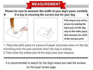รองเท้าสุนัขทนทานสำหรับสุนัขขนาดใหญ่/ขนาดกลาง-ป้องกันหิมะและฤดูร้อนอุ้งเท้าความร้อนกันน้ำ - Product Image 3