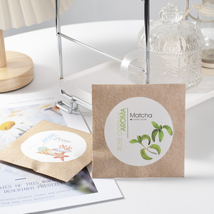 Sac d'emballage de sachets de parfum de voiture pour désodorisant avec logo personnalisé sac de sachets d'arôme suspendus pour armoire chambre <span class=keywords><strong>valise</strong></span> de voiture - Product Image 2