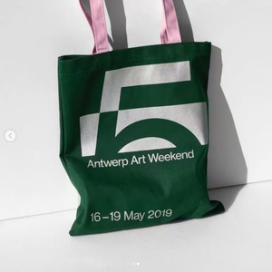 Bolsa de Lona de Algodón Premium de 17 Pulgadas, Impresión a Todo Color, Diseño Impreso en Toda la Página, Bolso de Mano con Esquema de Color - Product Image 1