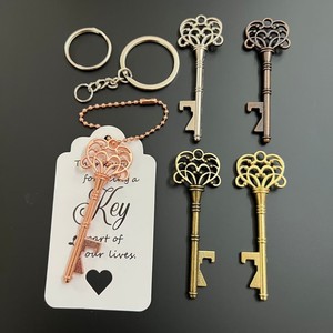 Abridor de Botellas con Llave Vintage Personalizado de Fábrica ODM/OEM, Recuerdos Rústicos para Bodas, Regalo para Invitados - Product Image 3