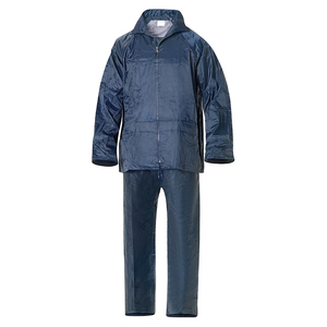 Tuta antipioggia impermeabile in nylon blu taglia 7-L - Product Image 1