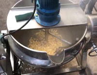 Commerciële Stalen Kookpot Voor Tomatenfruit Jam Gas/Stoom/Elektrische Verwarming Nieuwe Staat Voor Restaurants