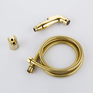Kit de pulvérisateur de bidet mural moderne en ABS pour salle de bain, finition bronze huilé, ensemble de bidet Shattaf pour toilettes - Product Image 4