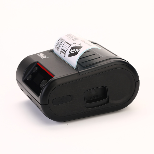 Mini 80mm Portable Small Receipt Thermal Mobile Label Barcode Dot Matrix Sticker Bill Pos Imprimante Impresora Invoice Printer